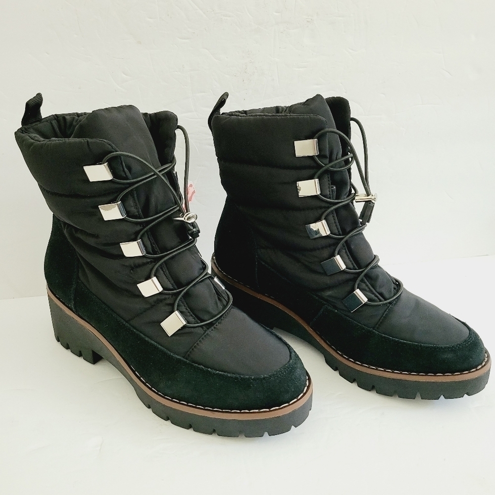 NEW Blondo Daylor Waterproof Platform Black Booties Size 7